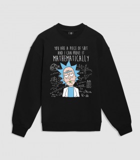 سوییشرت ریک طرح اثبات ریاضی