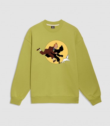 سوییشرت تن تن طرح The Adventures of Tintin