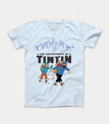 تیشرت تن تن طرح TinTin in Tibet