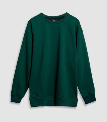 سوییشرت بیسیک سبز یشمی