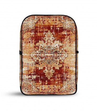 کوله پشتی مخمل طرح فرش قرمز