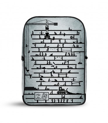 کوله پشتی مخمل مهندسی