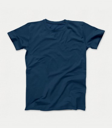 تیشرت ساده سرمه ای