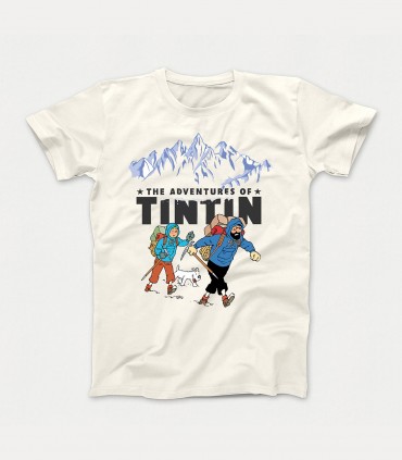 تیشرت تن تن طرح TinTin in Tibet