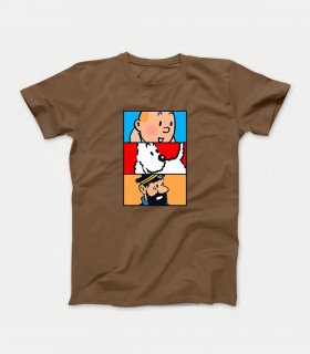 تیشرت TinTin طرح تن تن و میلو