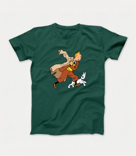 تیشرت تن تن طرح Snowy