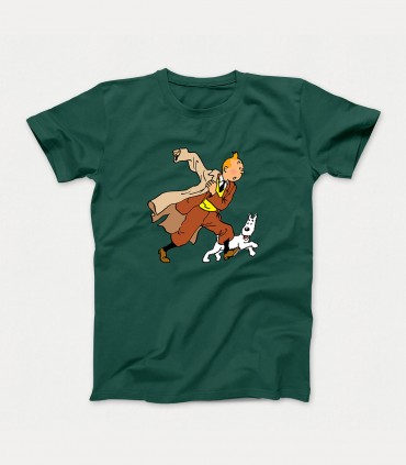 تیشرت تن تن طرح Snowy